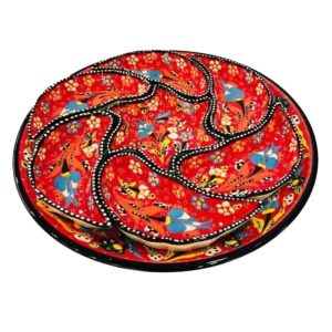 Çerezlik Kırmızı Çini Set - Görsel 1