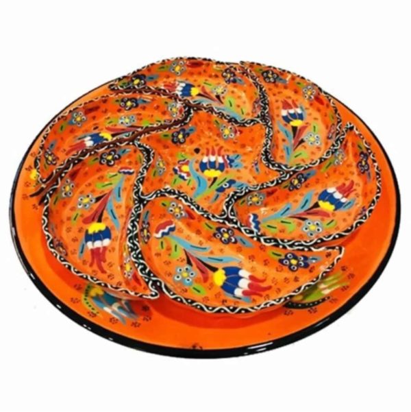 çini çerezlik turuncu