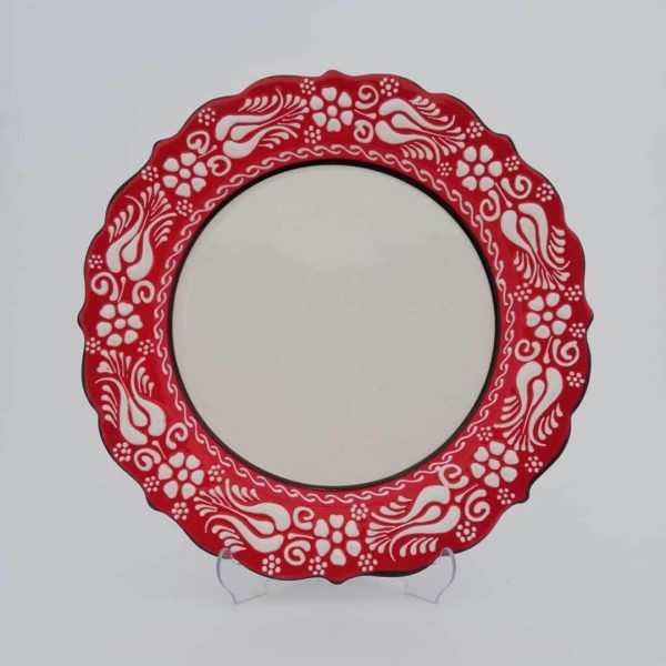 cini-tabak-kirmizi-beyaz-kabartma