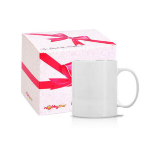 Klasik Beyaz Kupa Bardak Kutulu - Görsel 1