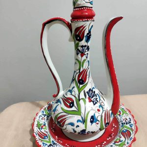 seramik-cini-ibrik-kirmizi