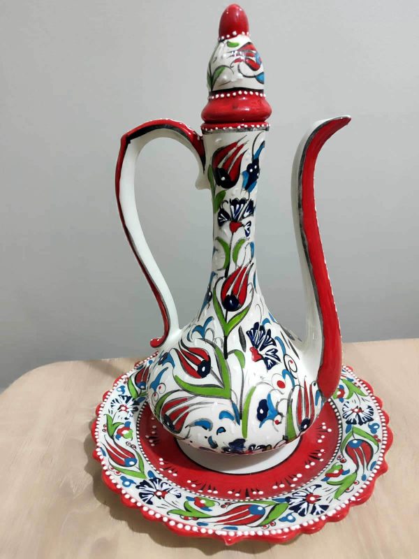 seramik-cini-ibrik-kirmizi