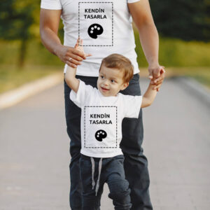 baba-oğul-tisort-sifir-yaka-kisiye-ozel-baski