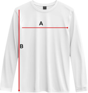 uzun kollu tişört beden ölçüsü