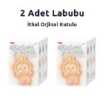 Lisanslı 2 Adet Labubu Peluş Askılı Anahtarlık 15 Cm İthal Orjinal Kutulu Sürpriz Biginto Energy resmi
