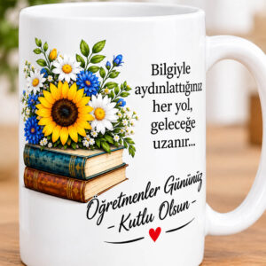 24 Kasım Öğretmenler Günü’ne Özel Kupa Bardak Hediyesi - Görsel 3